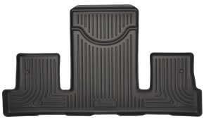 GMC Acadia Floor Liner - Rear - Husky Liners - WeatherBeater - Black - `07-`14